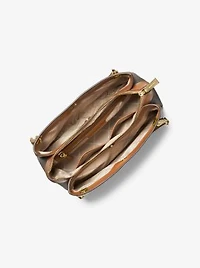 Lori Medium Logo Tote Bag