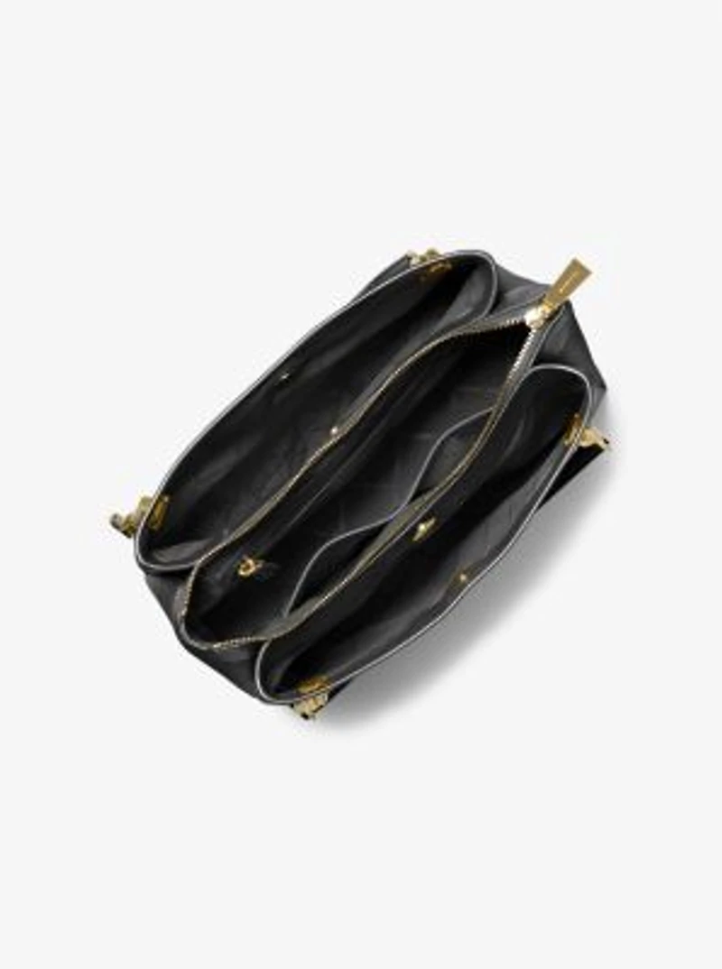 Sac fourre-tout Lori de taille moyenne en faux cuir