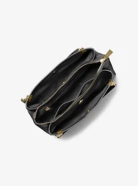 Sac fourre-tout Lori de taille moyenne en faux cuir