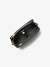 Lori Small Faux Saffiano Leather Crossbody Bag