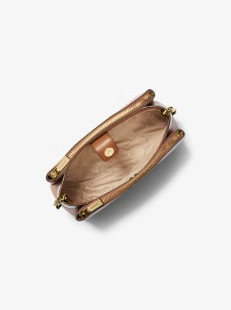 Petit sac à bandoulière Lori en faux cuir Saffiano