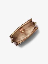 Petit sac à bandoulière Lori en faux cuir Saffiano