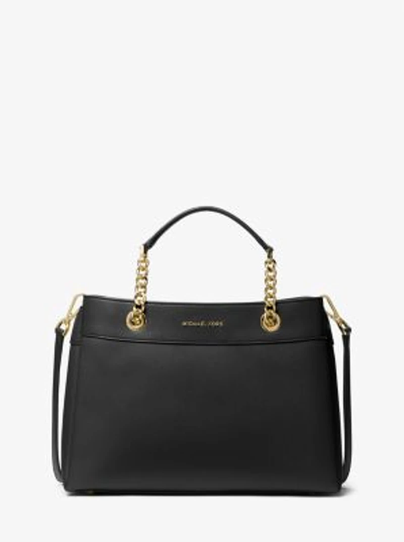 Lori Medium Faux Leather Satchel