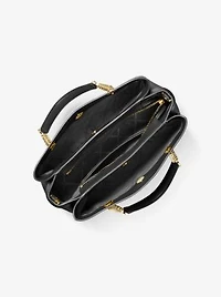 Lori Medium Faux Leather Satchel
