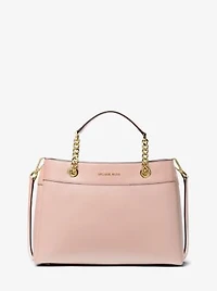 Lori Medium Faux Leather Satchel