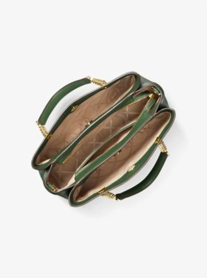 Lori Medium Faux Leather Satchel