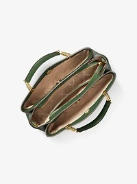 Lori Medium Faux Leather Satchel