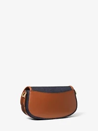 Mila Small Denim Shoulder Bag