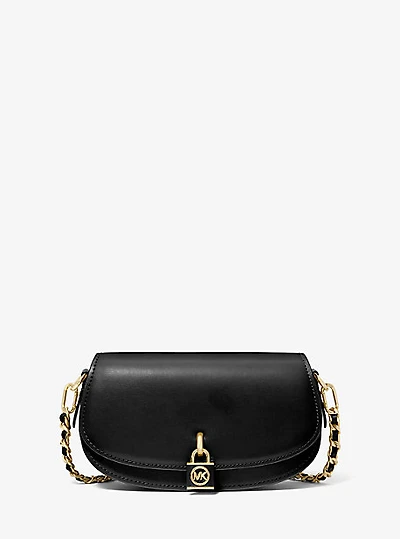 Mila Small Leather Shoulder Bag