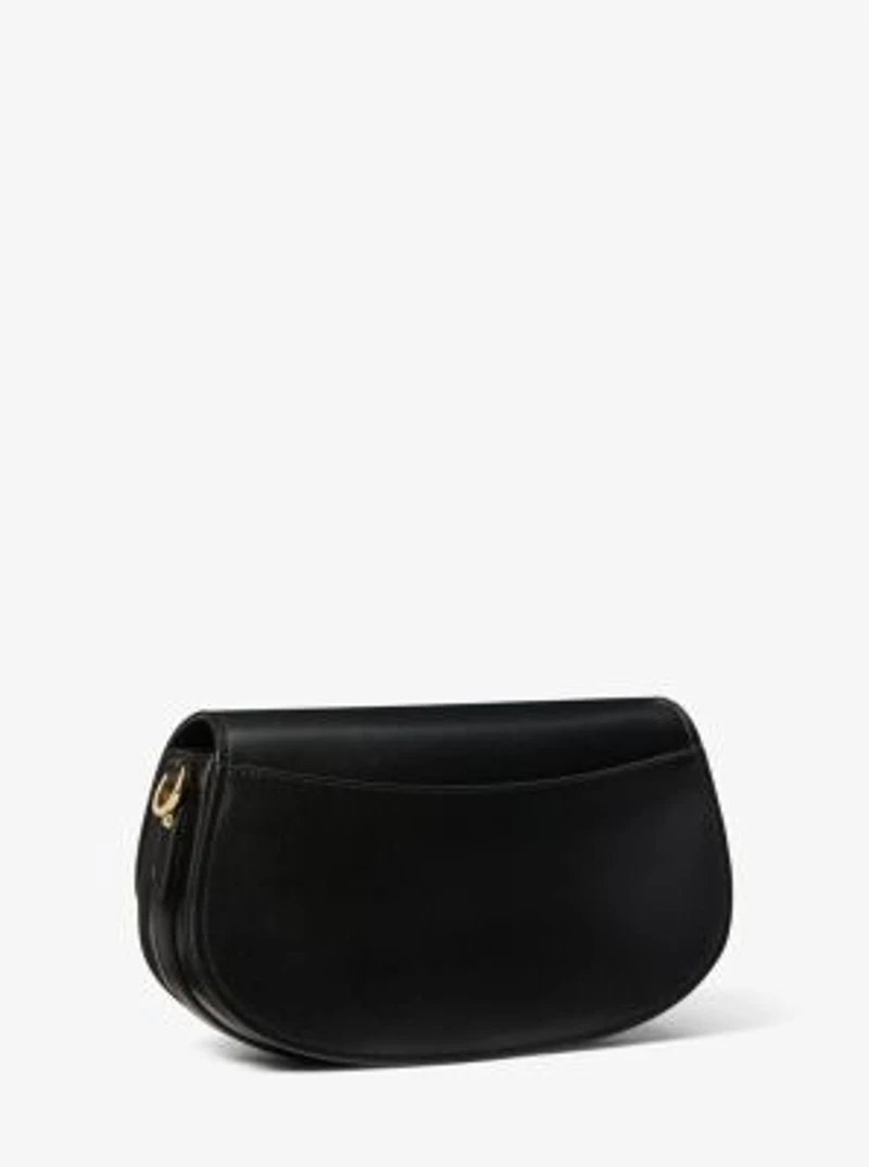 Mila Medium Leather Messenger Bag