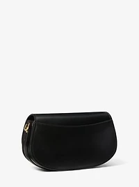 Mila Medium Leather Messenger Bag