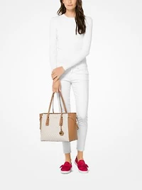 Sac fourre-tout Voyager de taille moyenne à logo