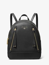 Sac à dos Brooklyn de taille moyenne en cuir grain