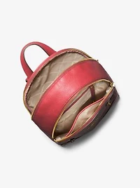 Sac à dos Brooklyn de taille moyenne en cuir grainé