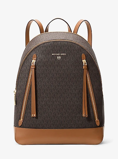 Grand sac à dos Brooklyn à logo