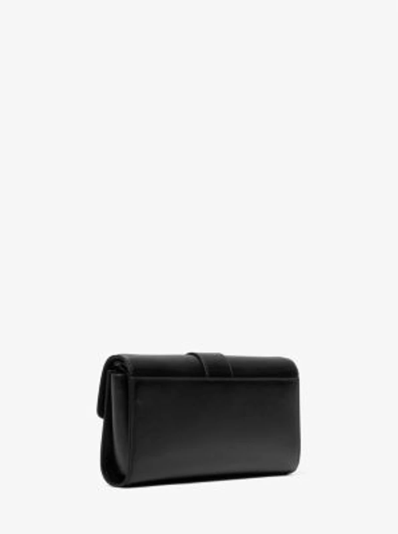 Pochette Penelope de taille moyenne en cuir