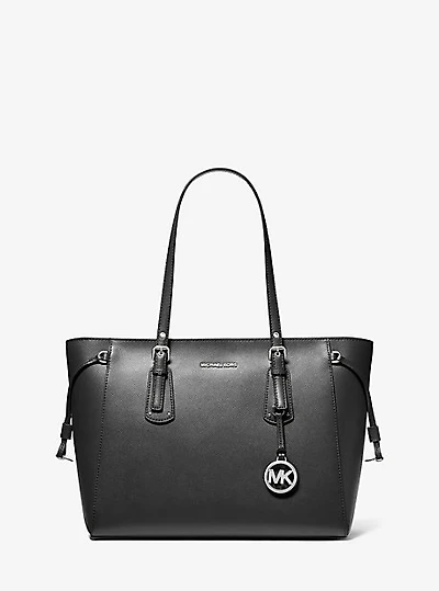 Fourre-tout Voyager de taille moyenne en cuir