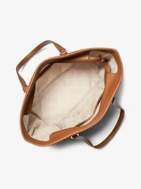 Grand sac fourre-tout Slater en cuir grainé