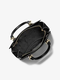 Marilyn Medium Saffiano Leather Satchel