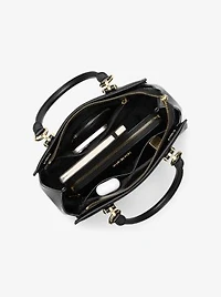 Marilyn Medium Saffiano Leather Satchel