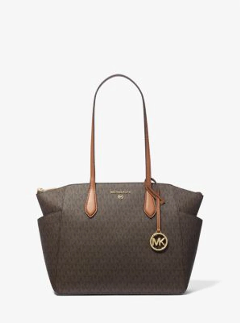 Marilyn Medium Logo Tote Bag