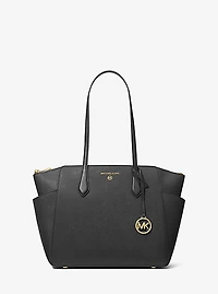 Sac fourre-tout Marilyn de taille moyenne en cuir Saffiano