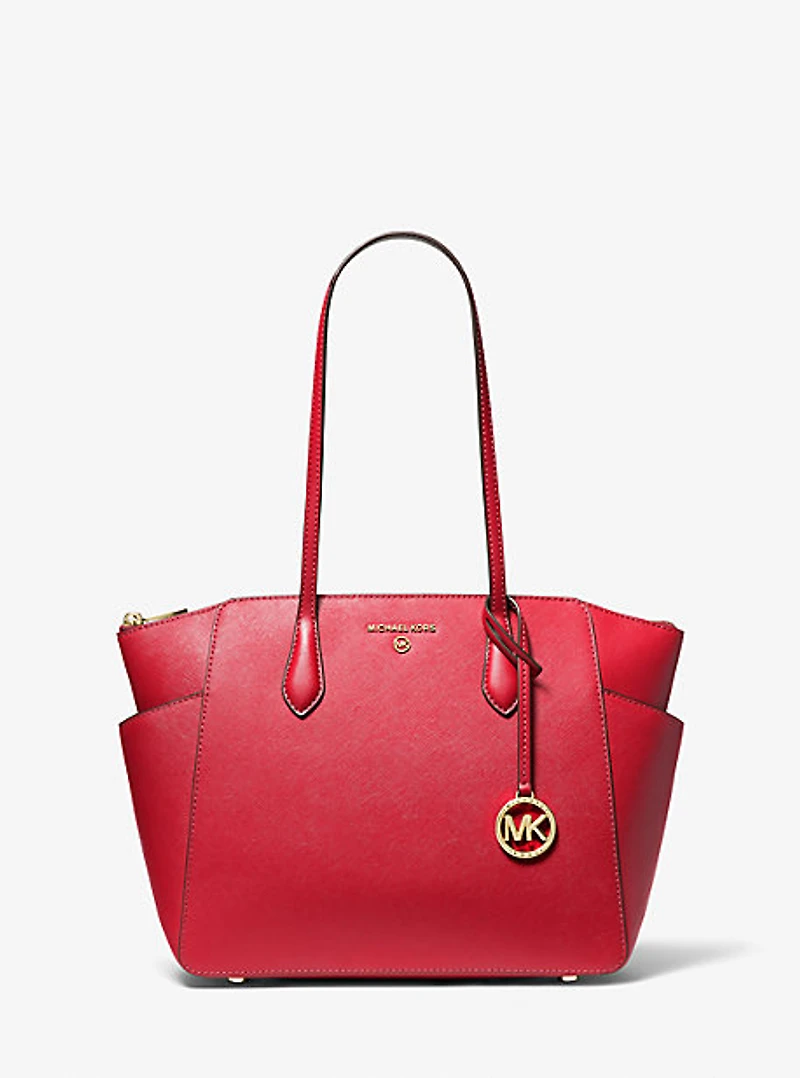 Marilyn Medium Saffiano Leather Tote Bag
