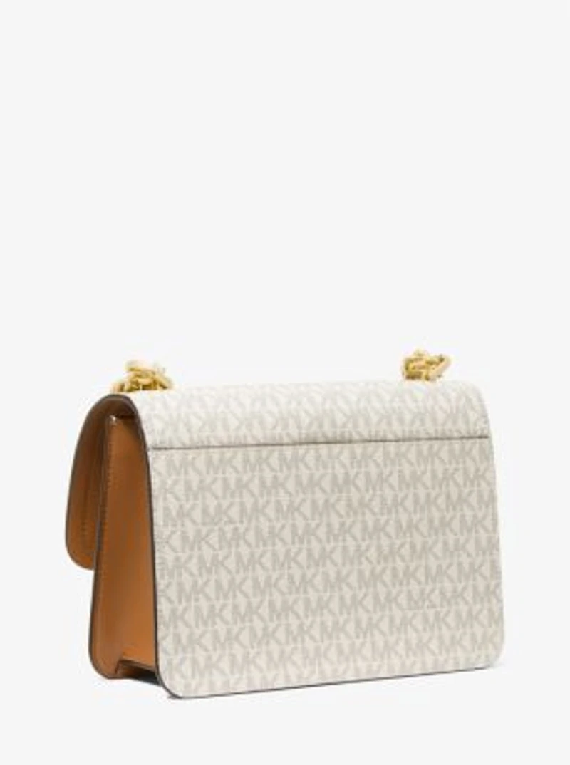 Grand sac à épaule Heather à logo