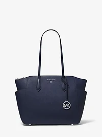 Marilyn Medium Saffiano Leather Tote Bag