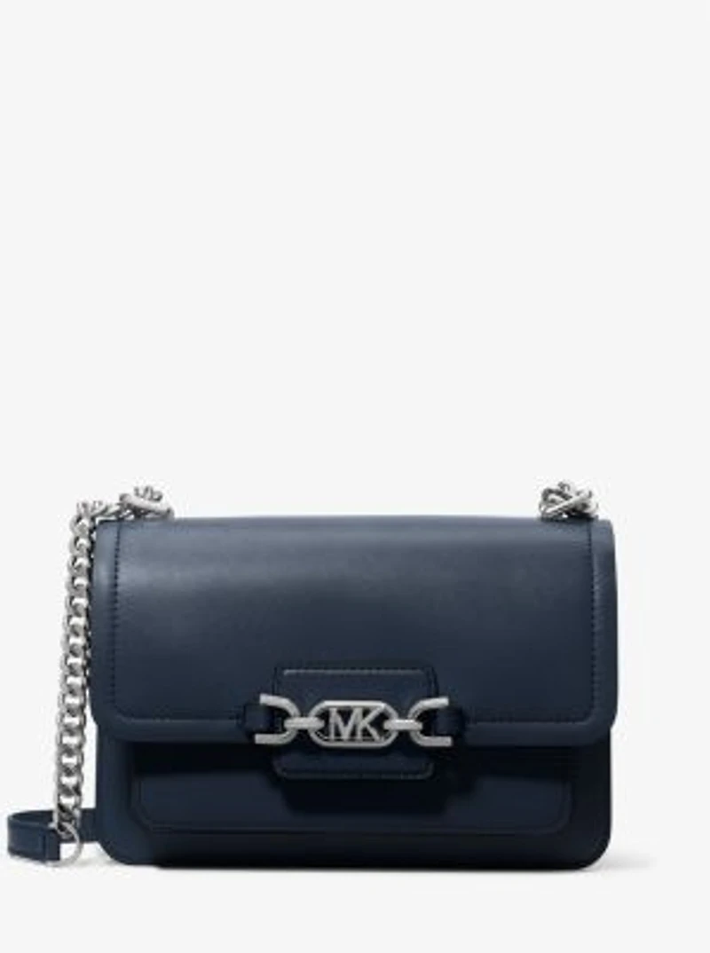 Heather Large Leather Shoulder Bag