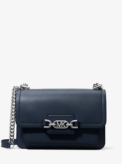 Heather Large Leather Shoulder Bag