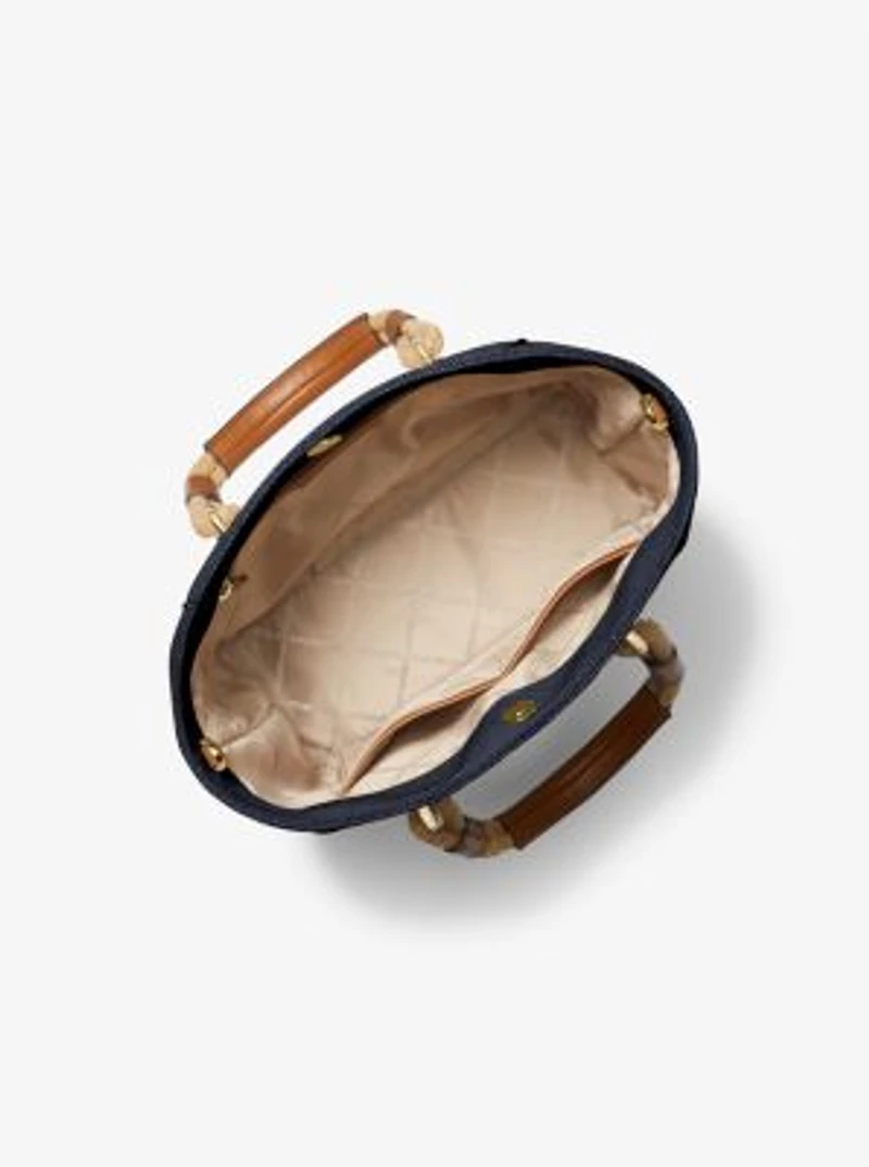 Petit sac fourre-tout Talia en toile de coton