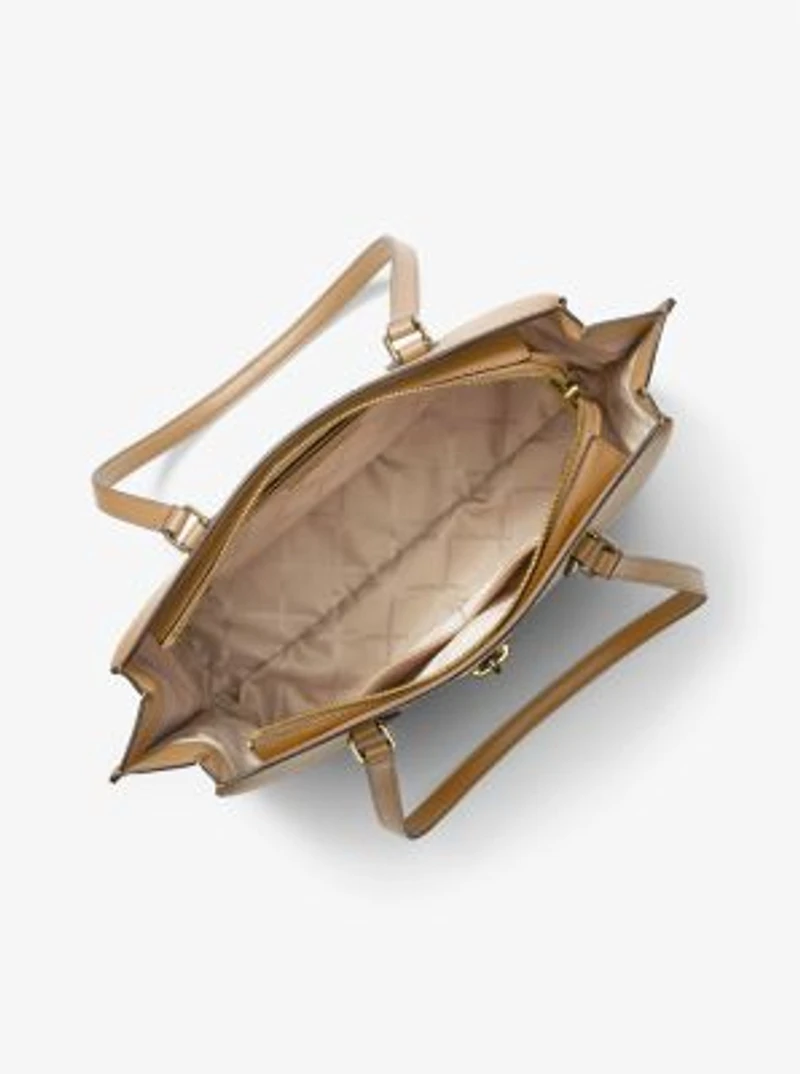 Grand sac fourre-tout Ruby en cuir Saffiano