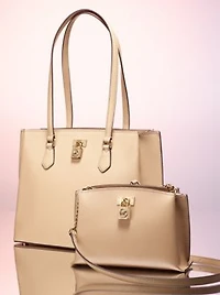 Grand sac fourre-tout Ruby en cuir Saffiano