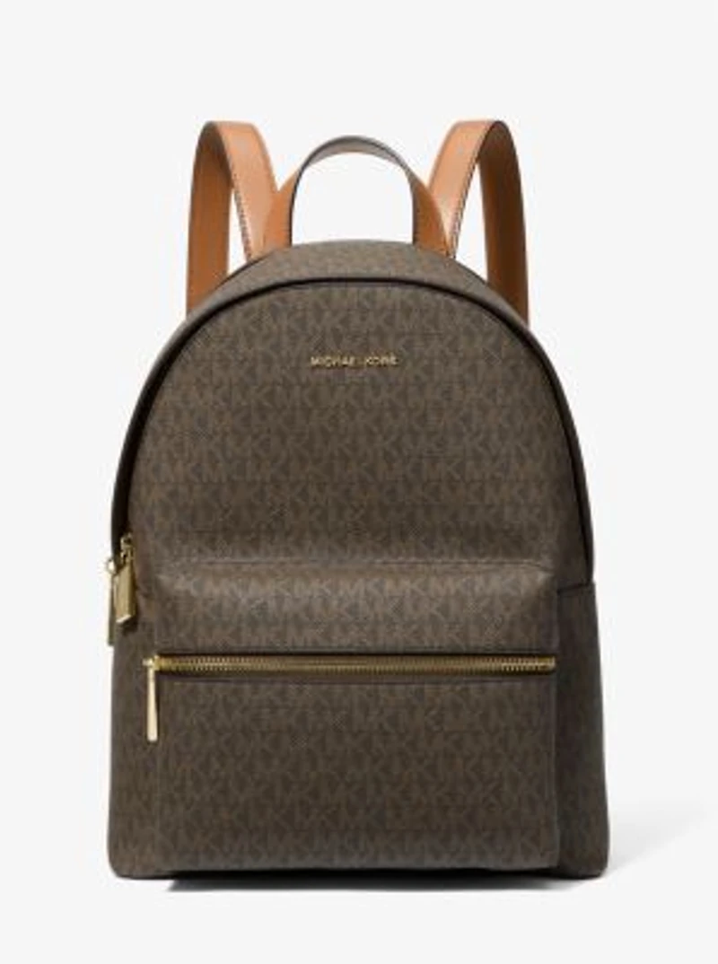 Sally Medium 2-In-1 Logo and Faux Leather Backpack