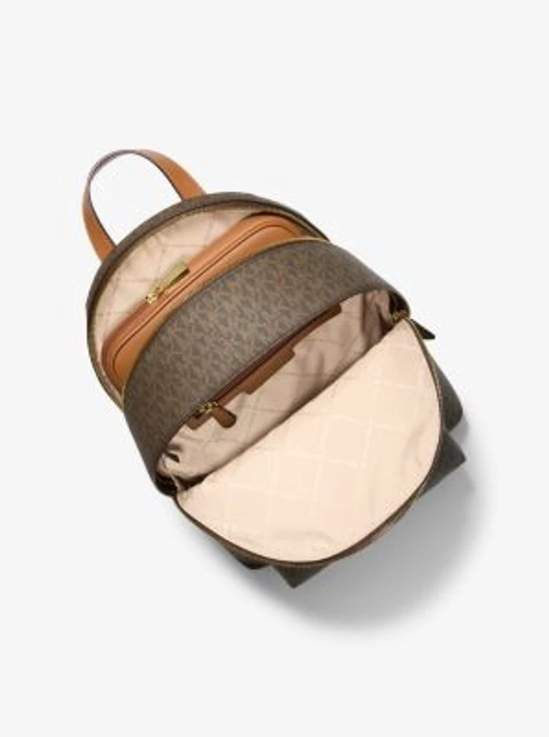 Sally Medium 2-In-1 Logo and Faux Leather Backpack