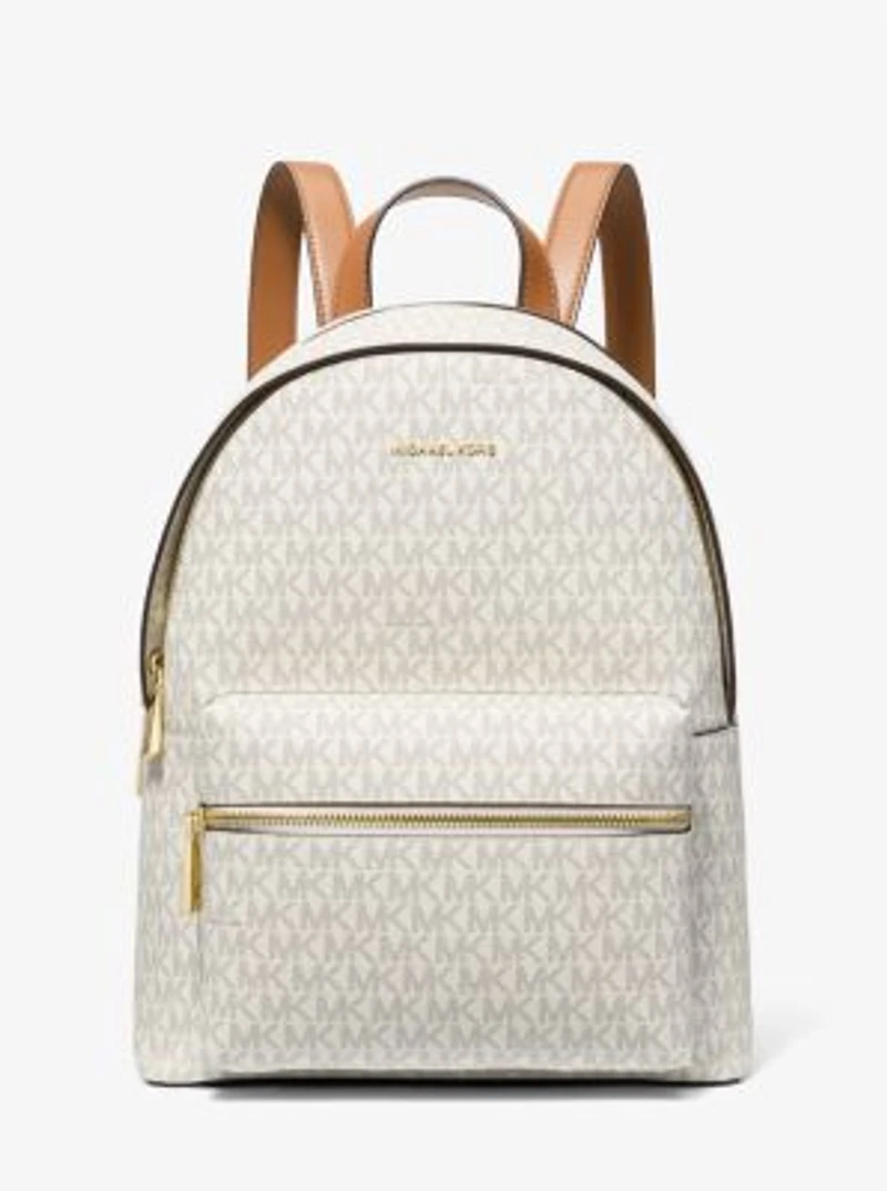 Sac à dos Sally 2-en-1 de taille moyenne en faux cuir et à logo