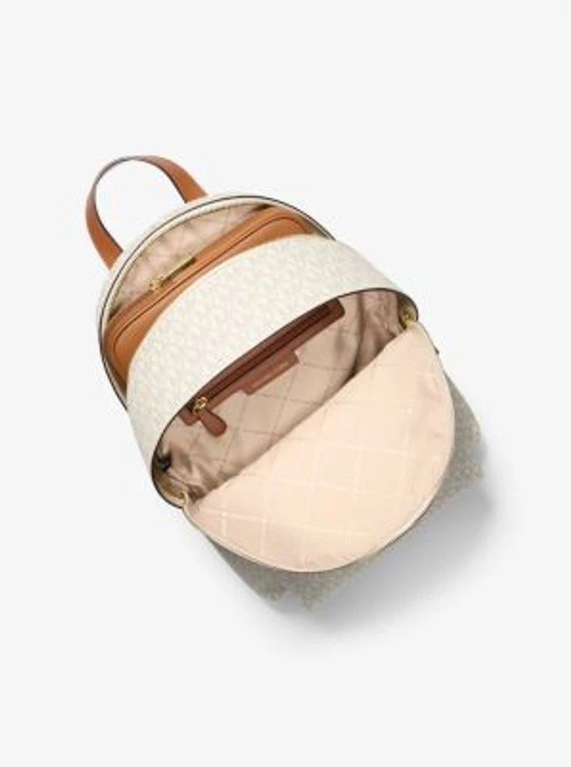 Sac à dos Sally 2-en-1 de taille moyenne en faux cuir et à logo
