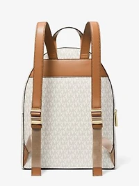 Sac à dos Sally 2-en-1 de taille moyenne en faux cuir et à logo