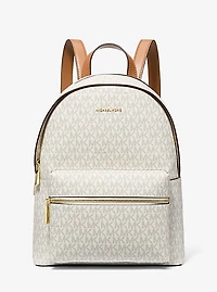 Sac à dos Sally 2-en-1 de taille moyenne en faux cuir et à logo