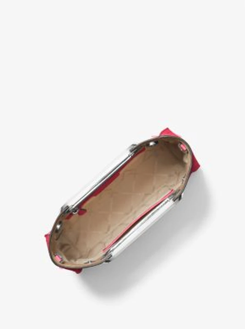 Grand sac à bandoulière convertible Chelsea en cuir Saffiano