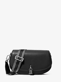 Sac messager Mila de taille moyenne en cuir