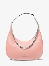 Piper Large Pebbled Leather Shoulder Bag