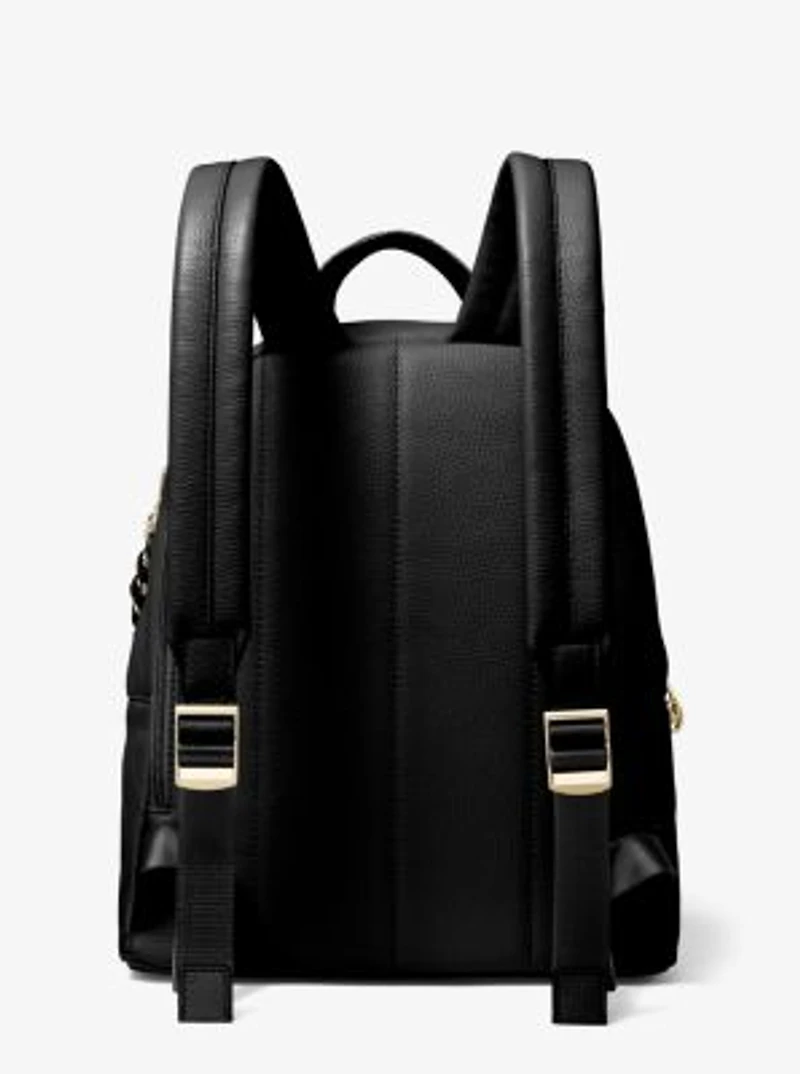 Slater Medium Pebbled Leather Backpack