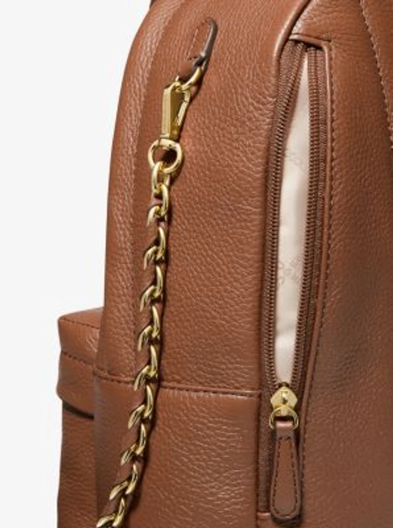 Sac à dos Slater de taille moyenne en cuir grainé
