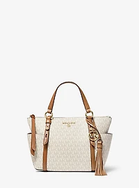Sullivan Small Logo Top-Zip Tote Bag