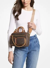 Elliot Medium Logo Messenger Bag