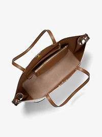 Grand sac fourre-tout Edith à logo