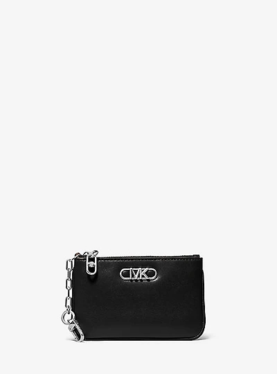 Parker Small Leather Zip Card Case