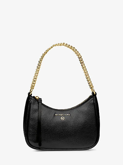Jet Set Charm Small Pebbled Leather Pochette